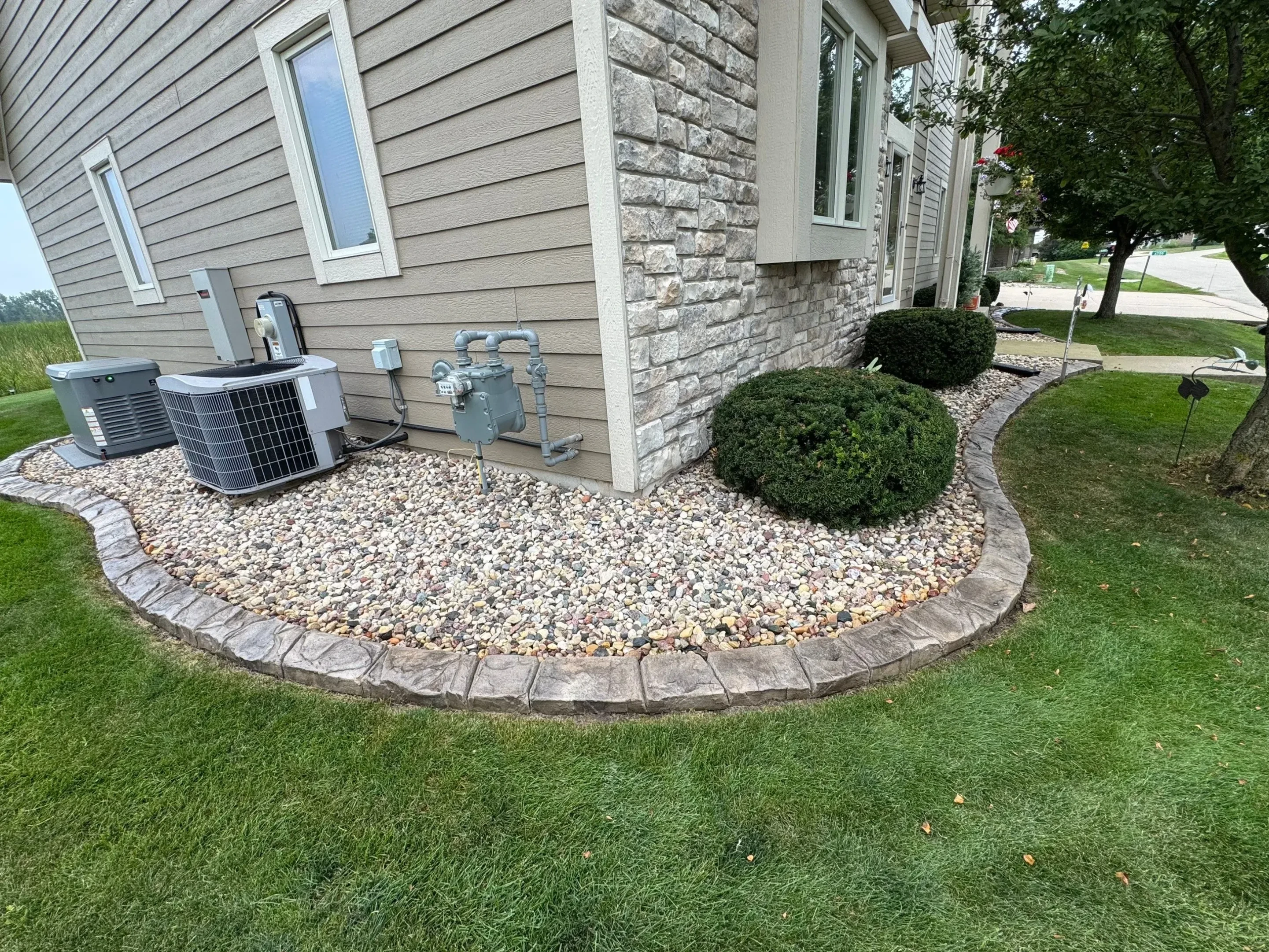 Next Level Curb Appeal Stepping Stone Path in Big Lake