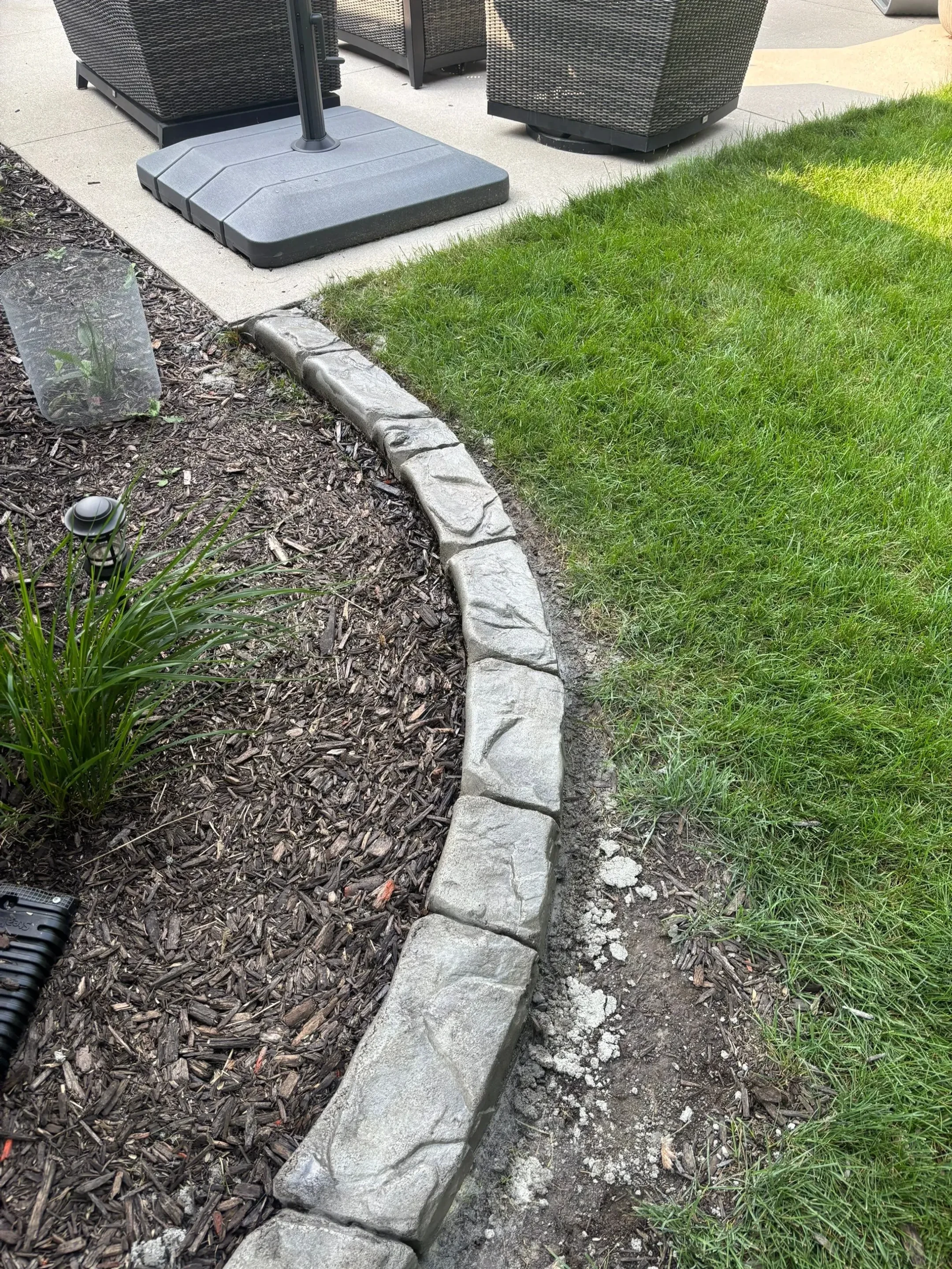 Next Level Curb Appeal Full Property Curbing in Aitkin