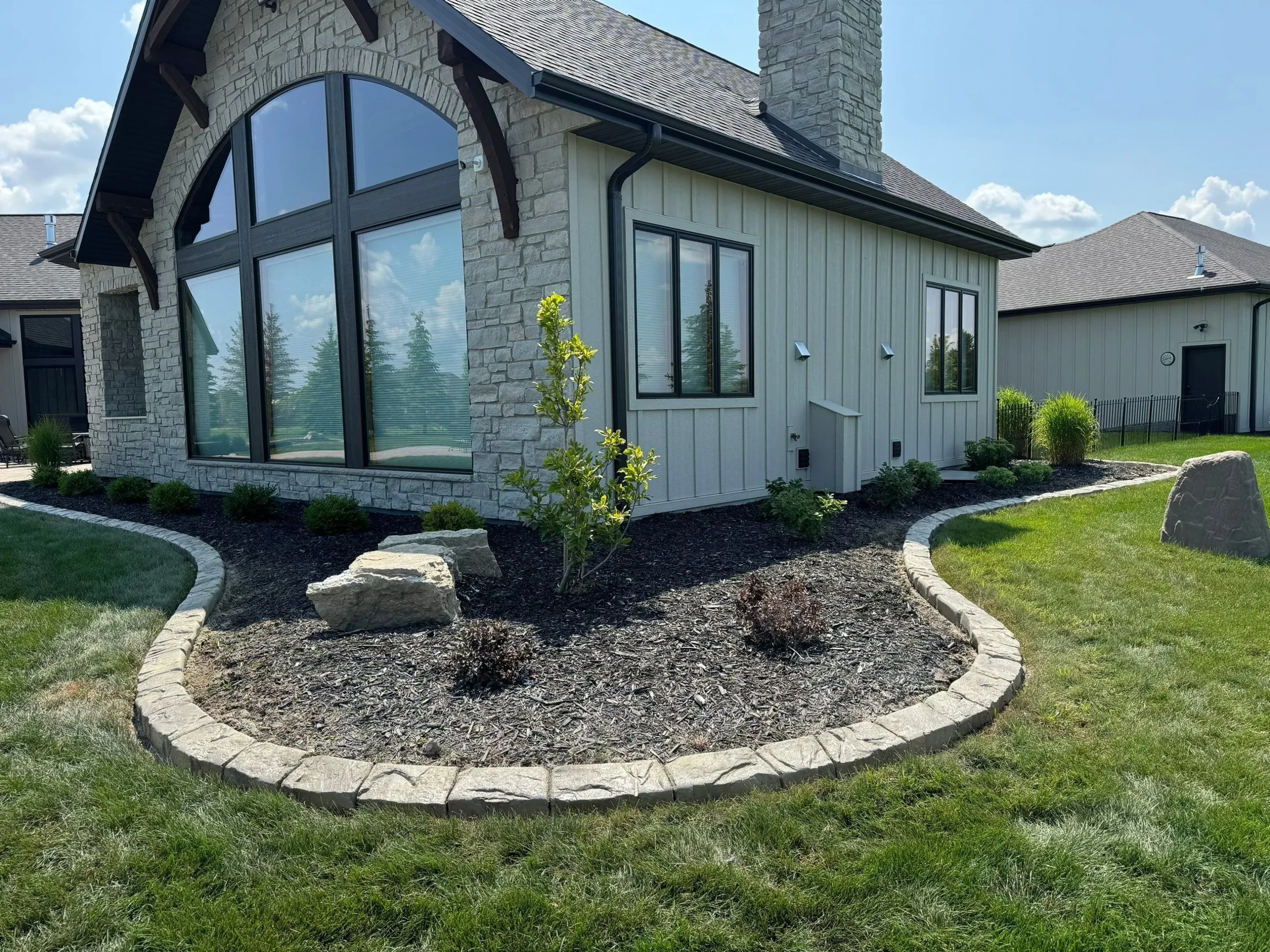 Landscape curbing service areas across central Minnesota