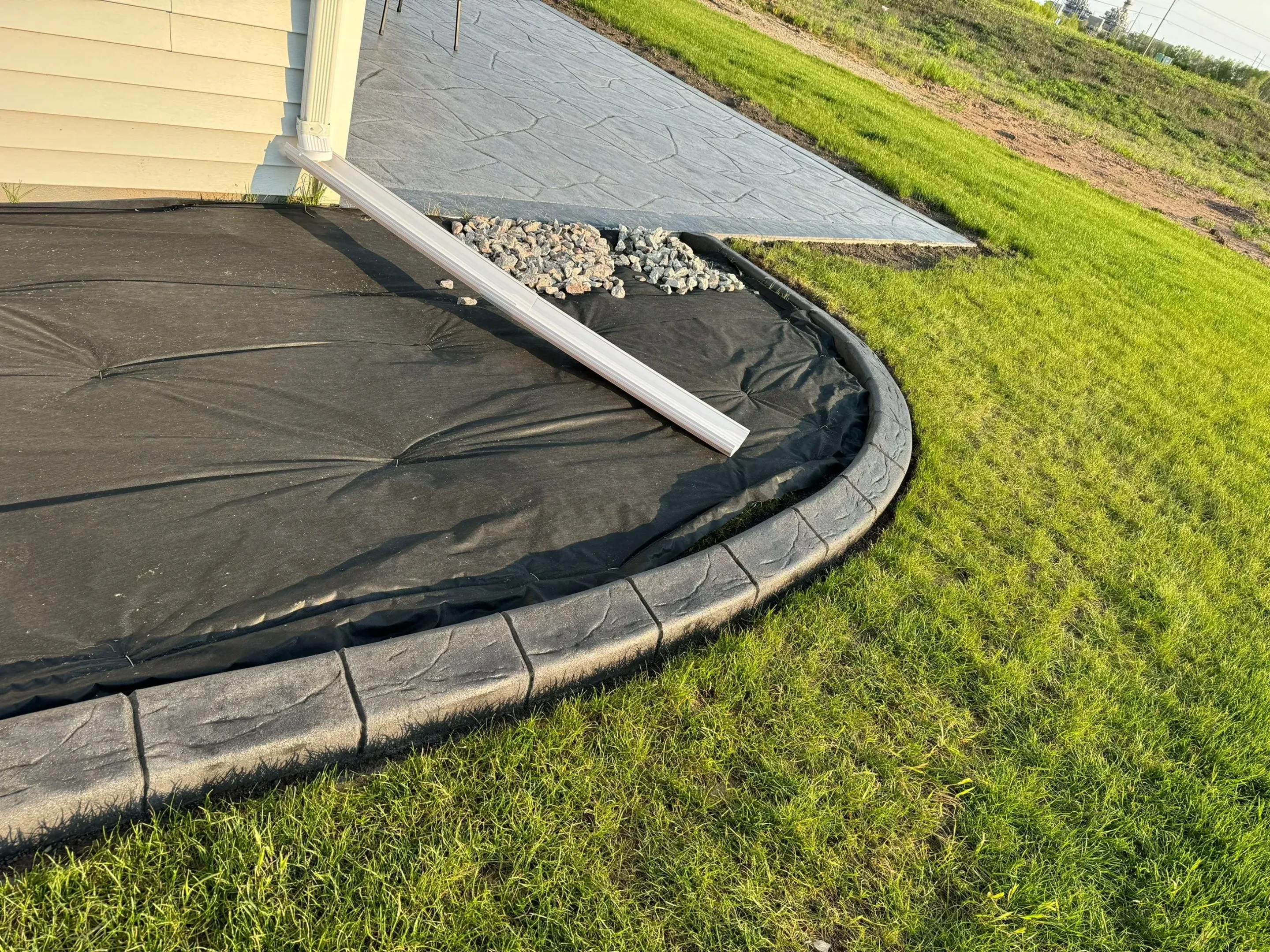 Next Level Curb Appeal Professional landscape curbing in Aitkin, MN